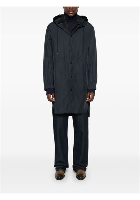 Parka con cappuccio crosby in blu Dries van noten - uomo DRIES VAN NOTEN | 2420207229196509